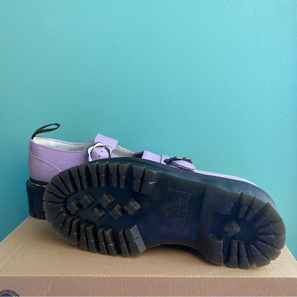 DR MARTENS • lilac addina flower platform - Picture 5 of 7